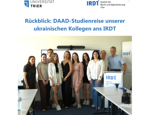 DAAD-Studienreise unser ukrainischen Kollegen ans IRDT