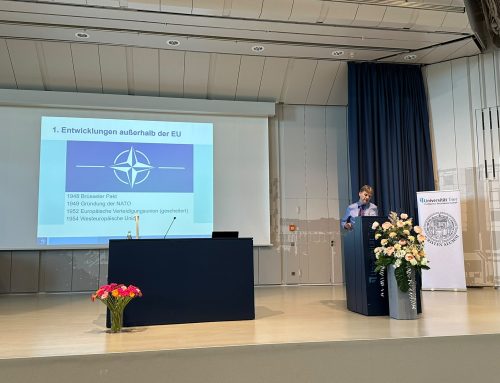 Review: Lecture in Trier on the future of Europe with Frank Hoffmeister