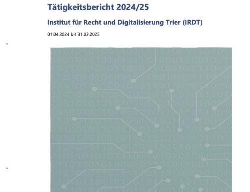 IRDT Tätigkeitsbericht 2024/25